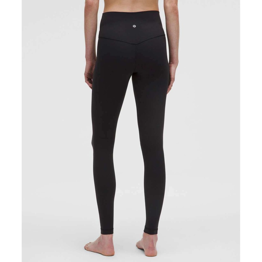 Lululemon Align No Line High-Rise Pant 28" Black Size 8 Full Length Nulu Yoga